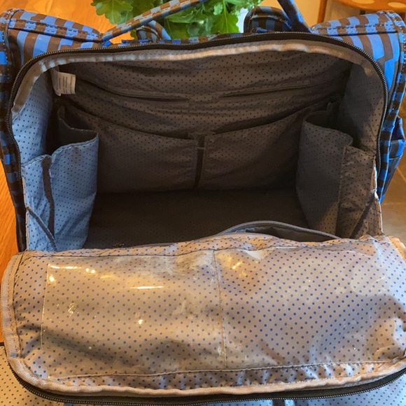 Juju Be BFF Diaper Bag, Electric Blue - Picture 3 of 13